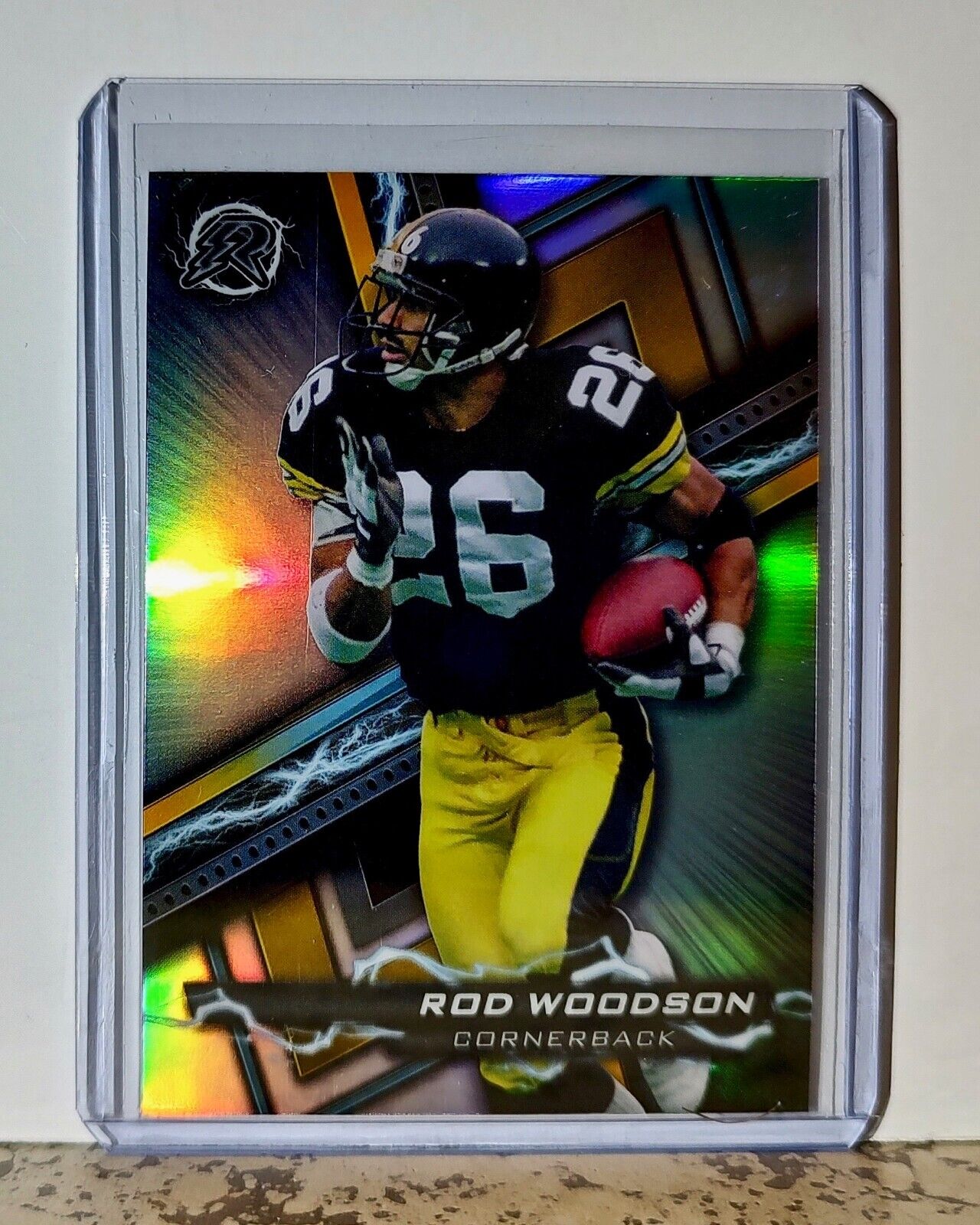 Rod Woodson 2023 Topps Resurgence Refractor NFL #78 Card Pittsburgh Steelers