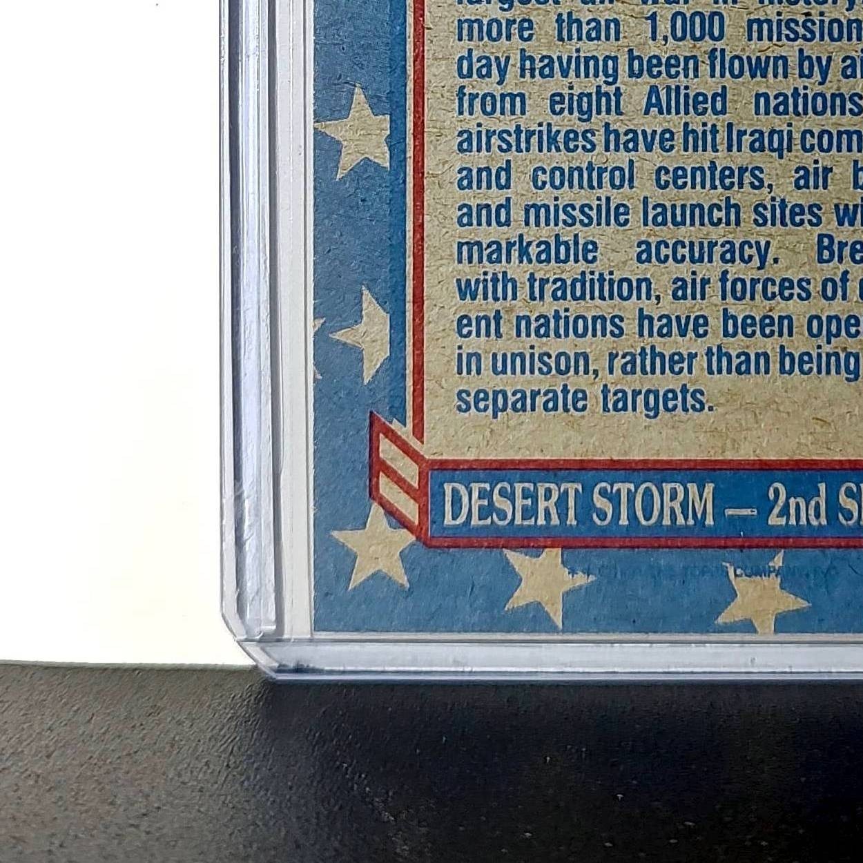 Working Together 1991 Topps Desert Storm #147 Card