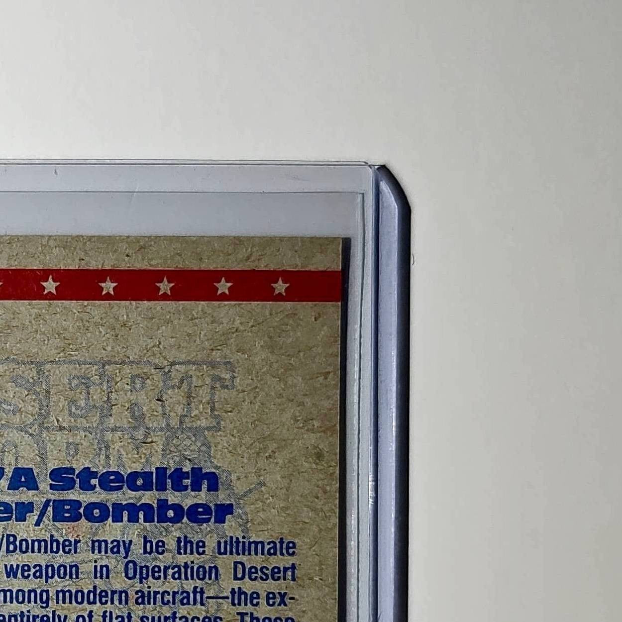 F-117A Stealth Fighter 1991 Topps Desert Storm #21 Card