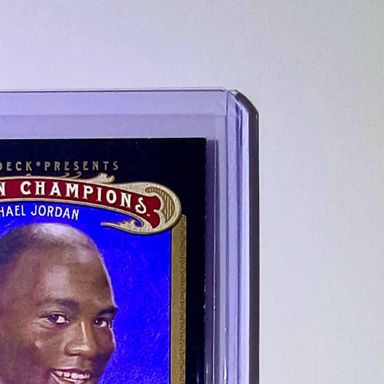 Michael Jordan 2012 Upper Deck Goodwin Champions #123 Card Chicago Bulls