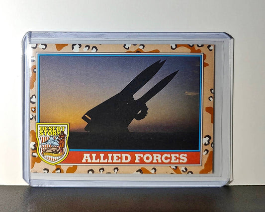 Allied Forces 1991 Topps Desert Storm #146 Card