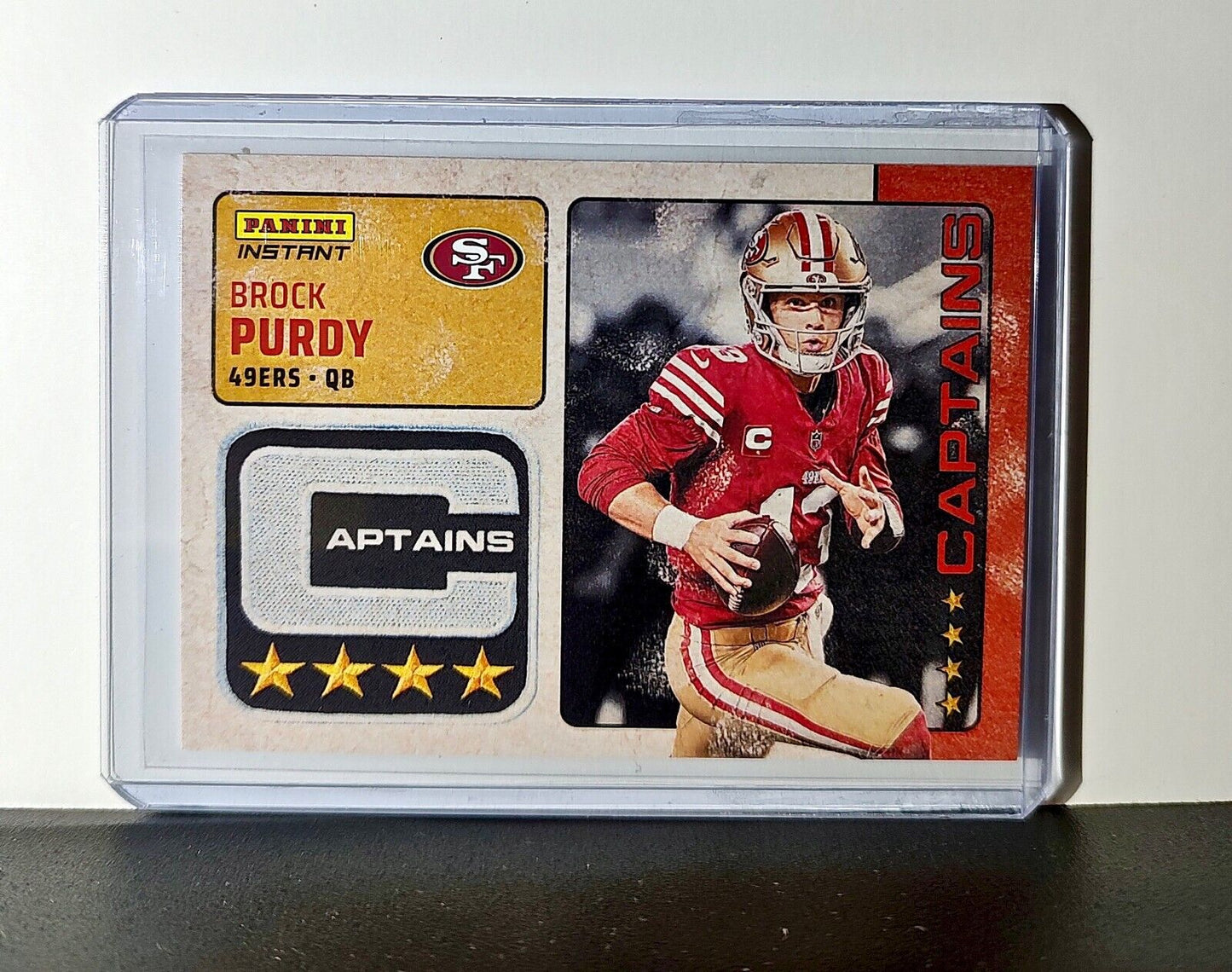 Brock Purdy 2024 Panini Captains NFL #26 Card San Francisco 49ers 1/351