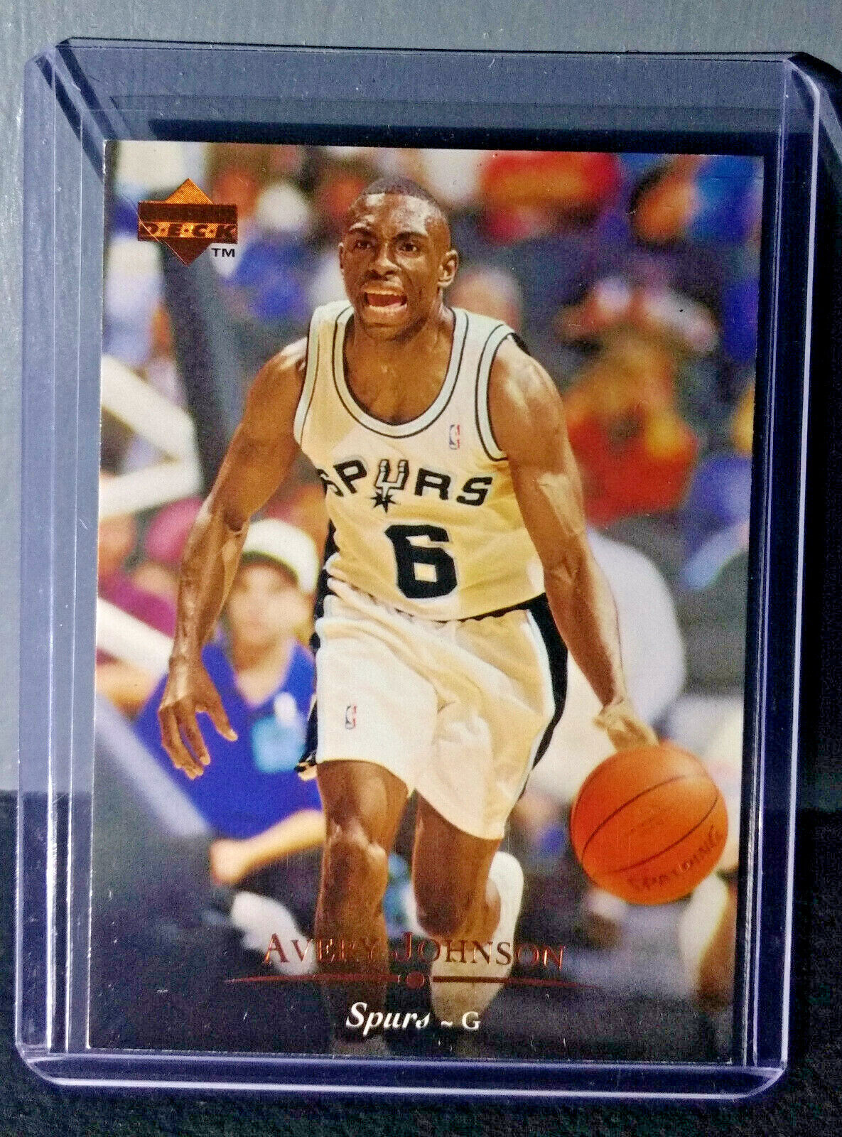 1995-96 Upper Deck Avery Johnson #82 Basketball Card