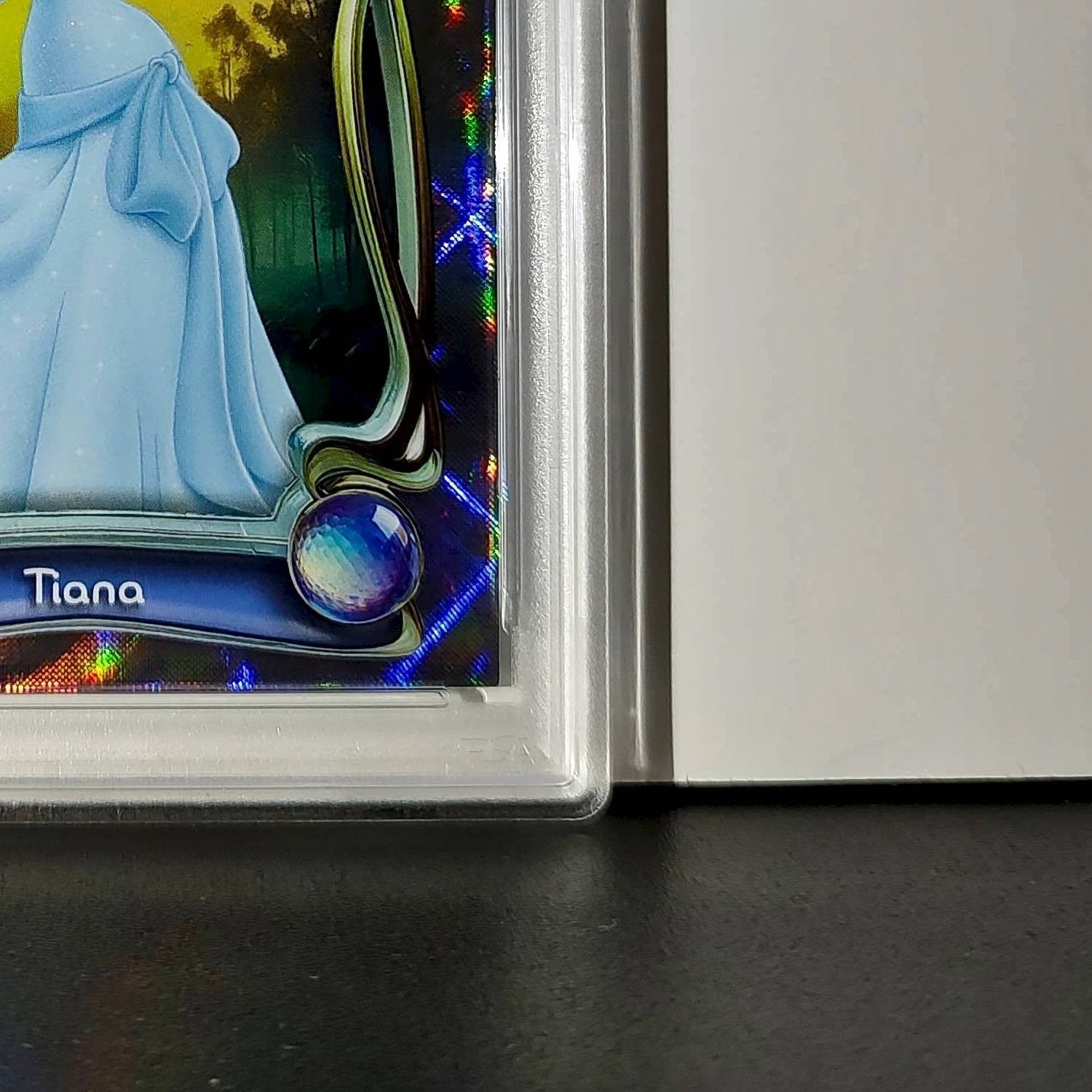 Tiana 2025 Topps Disney #70 Winter Variant Card The Princess and the Frog PSA 8