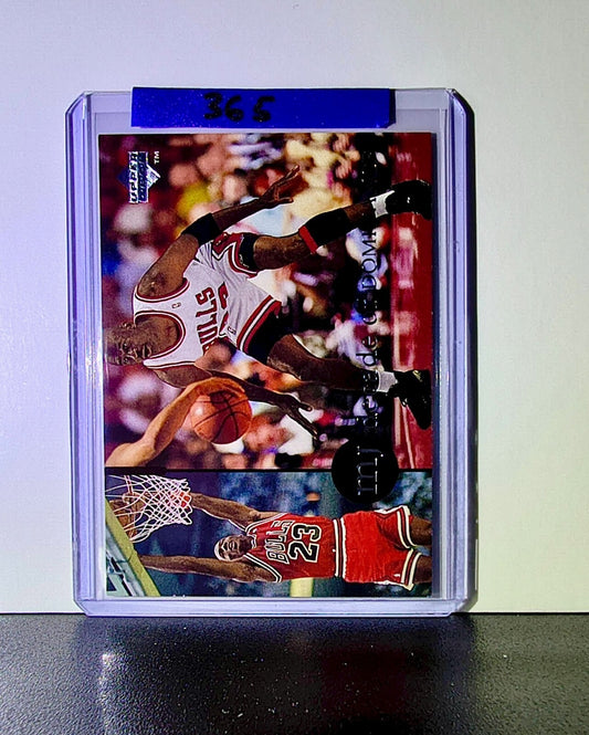 Michael Jordan 1994 Upper Deck Rare Air MJ Decade of Dominance #65 Card Bulls