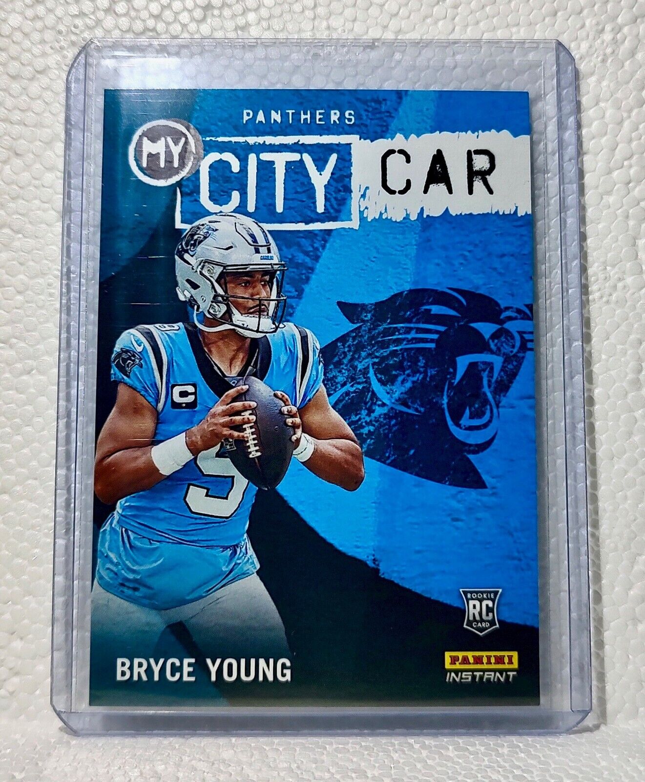 Bryce Young 2023 Panini NFL #26 My City Football Card Panthers 1/344