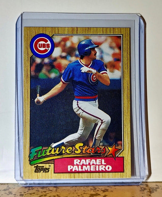 Rafael Palmeiro 1987 Topps Future Stars MLB #634 Baseball Card Chicago Cubs