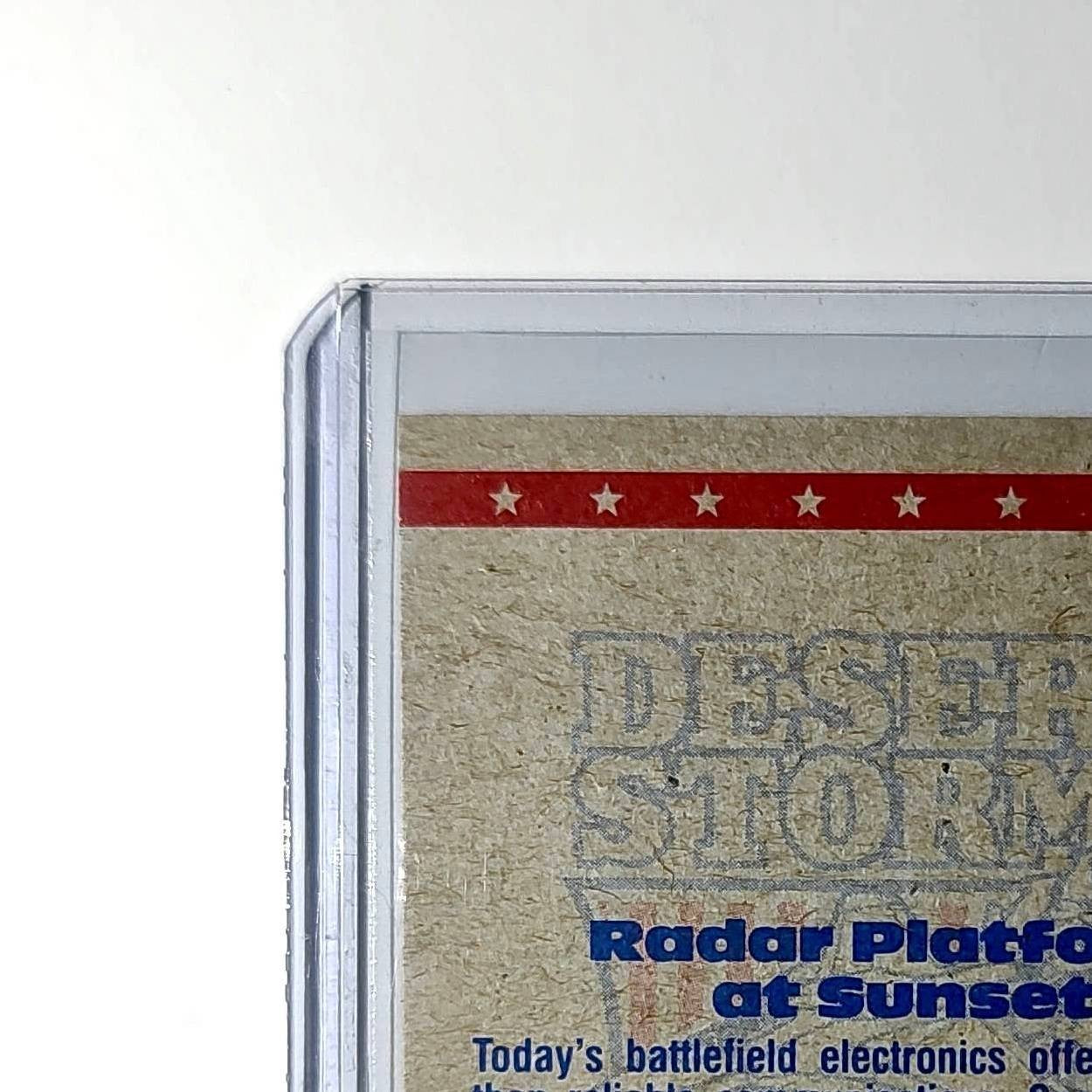 Sunset on the Desert 1991 Topps Desert Storm #42 Card