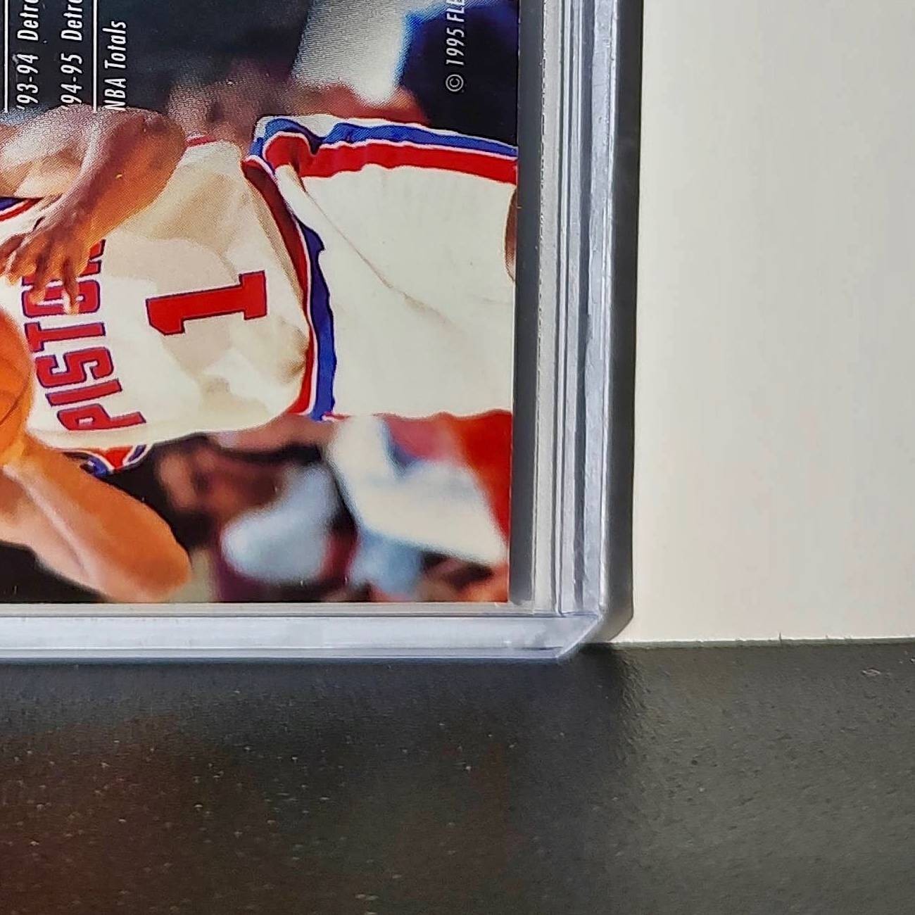 Lindsey Hunter 1995-96 Flair NBA #39 Card Detroit Pistons