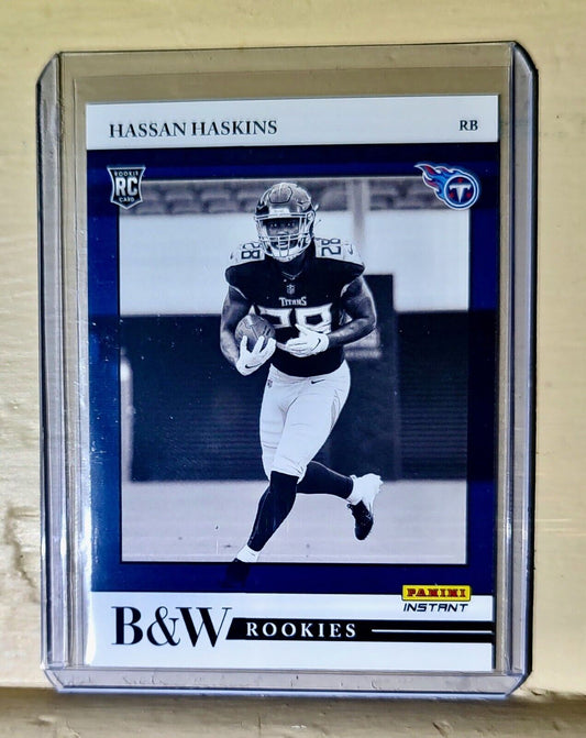 Hassan Haskins 2022 Panini NFL Black & White Rookies #37 Football Card 1 of 649