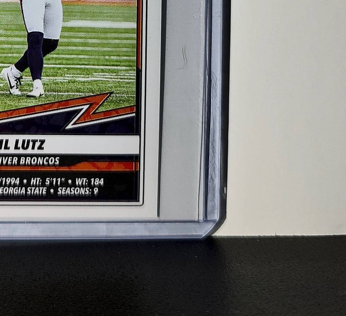 Will Lutz 2025 Panini NFL #244 Sticker Denver Broncos