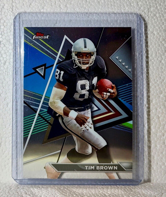 Tim Brown 2023 Topps Finest NFL #228 Football Card Oakland Raiders