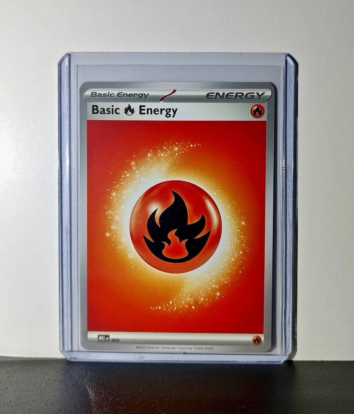 Pokemon Basic Energy Fire 002 2025 Perfect Order Mega Evolution