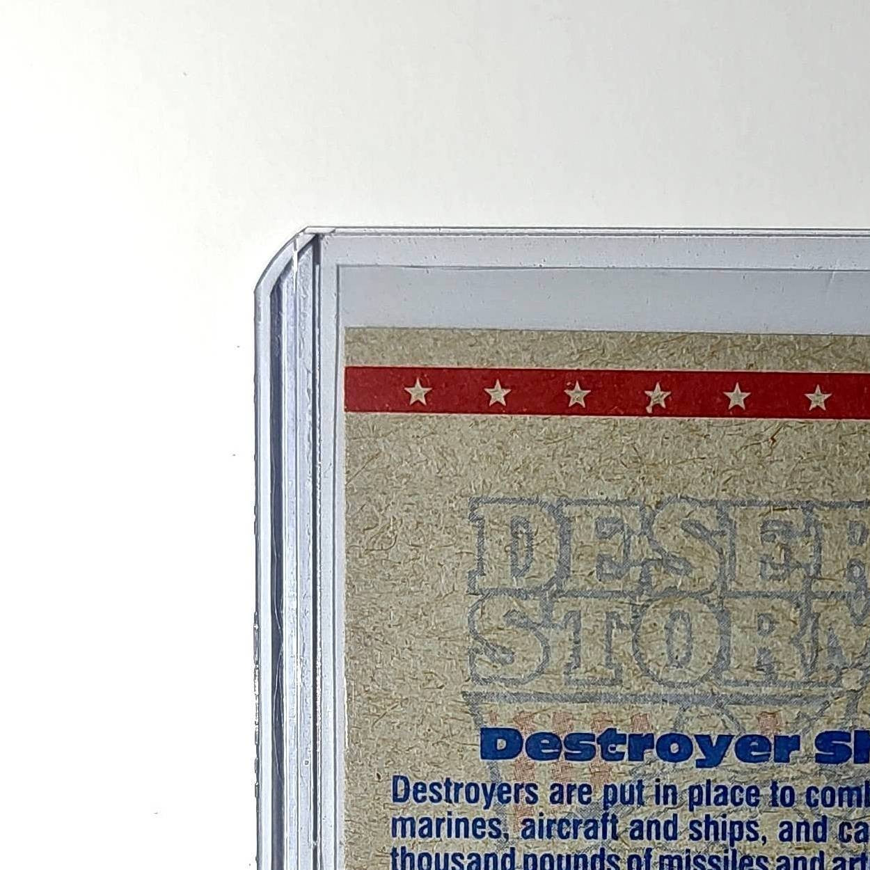Destroyers 1991 Topps Desert Storm #58 Card