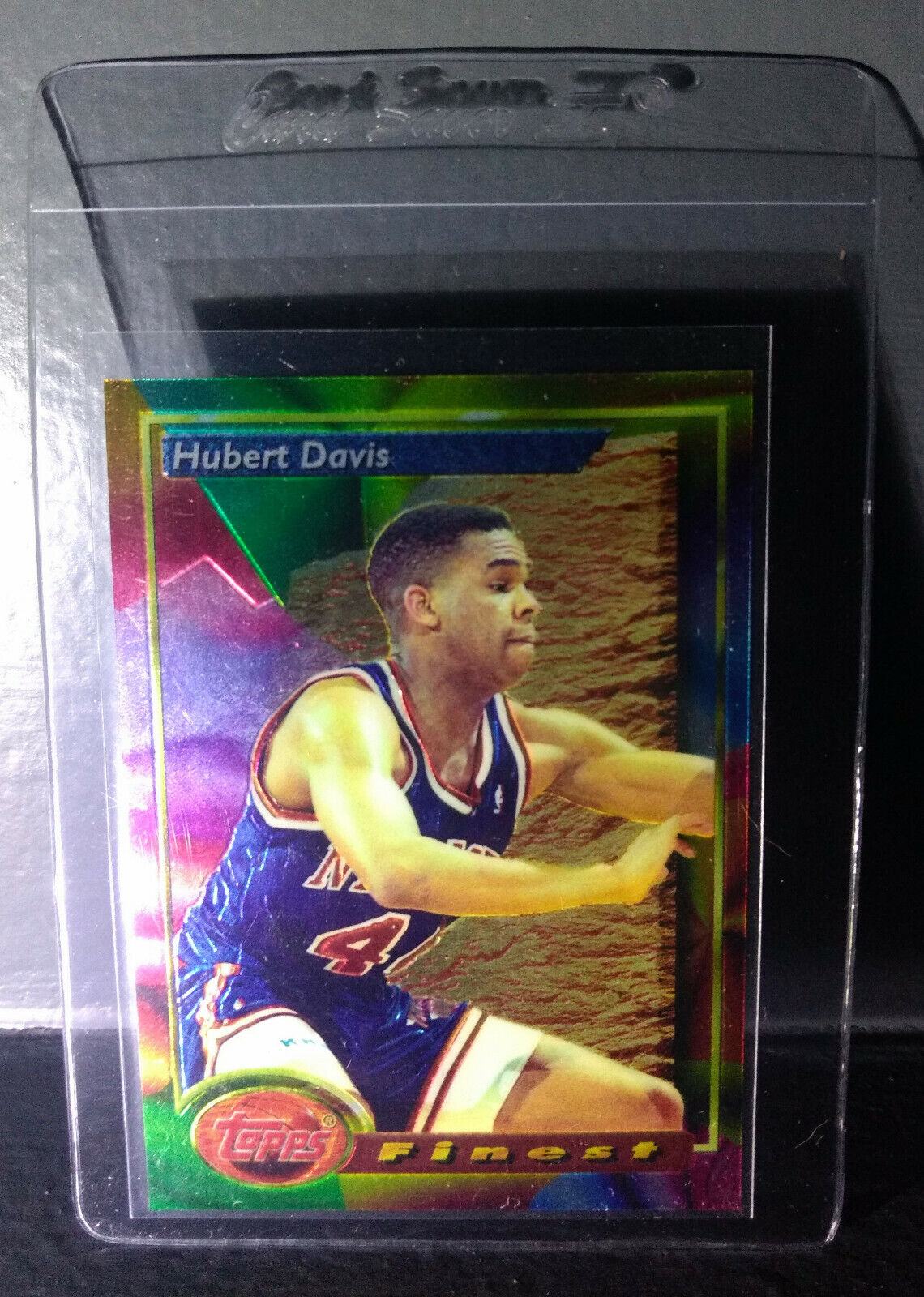 1993-94 Topps Finest Hubert Davis #211 Basketball Card