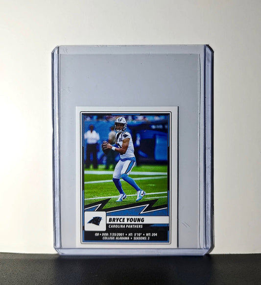 Bryce Young 2025 Panini NFL #440 Sticker Carolina Panthers