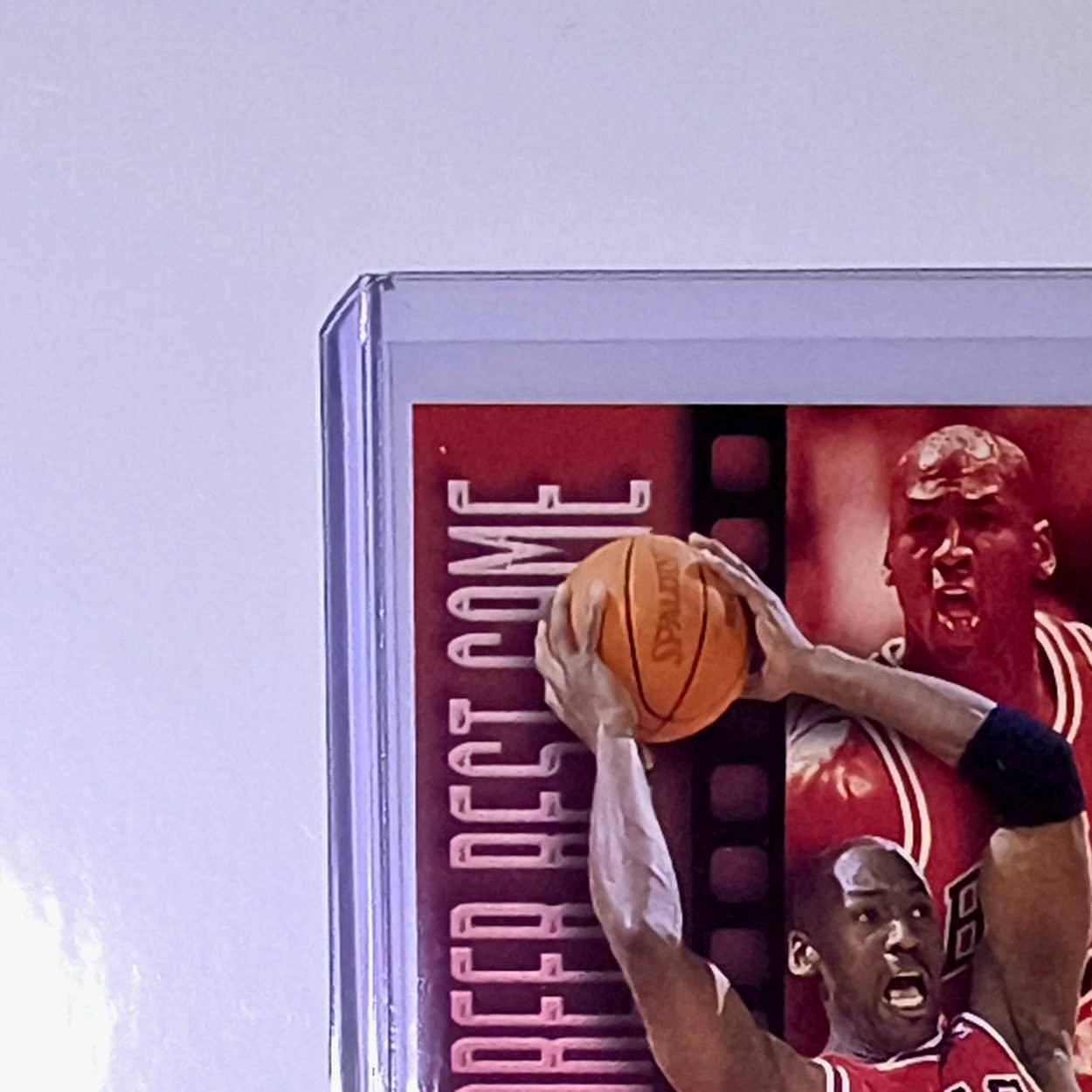 Michael Jordan 1996-97 NBA Hoops Career Best Game #335 Card Chicago Bulls