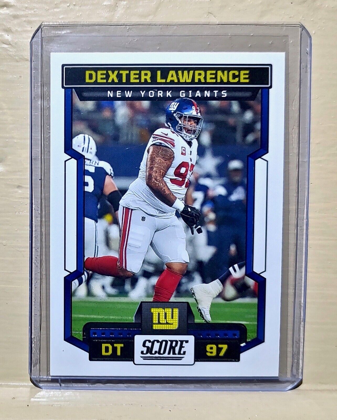 Dexter Lawrence 2023 Panini NFL #239 Score Football Card New York Giants