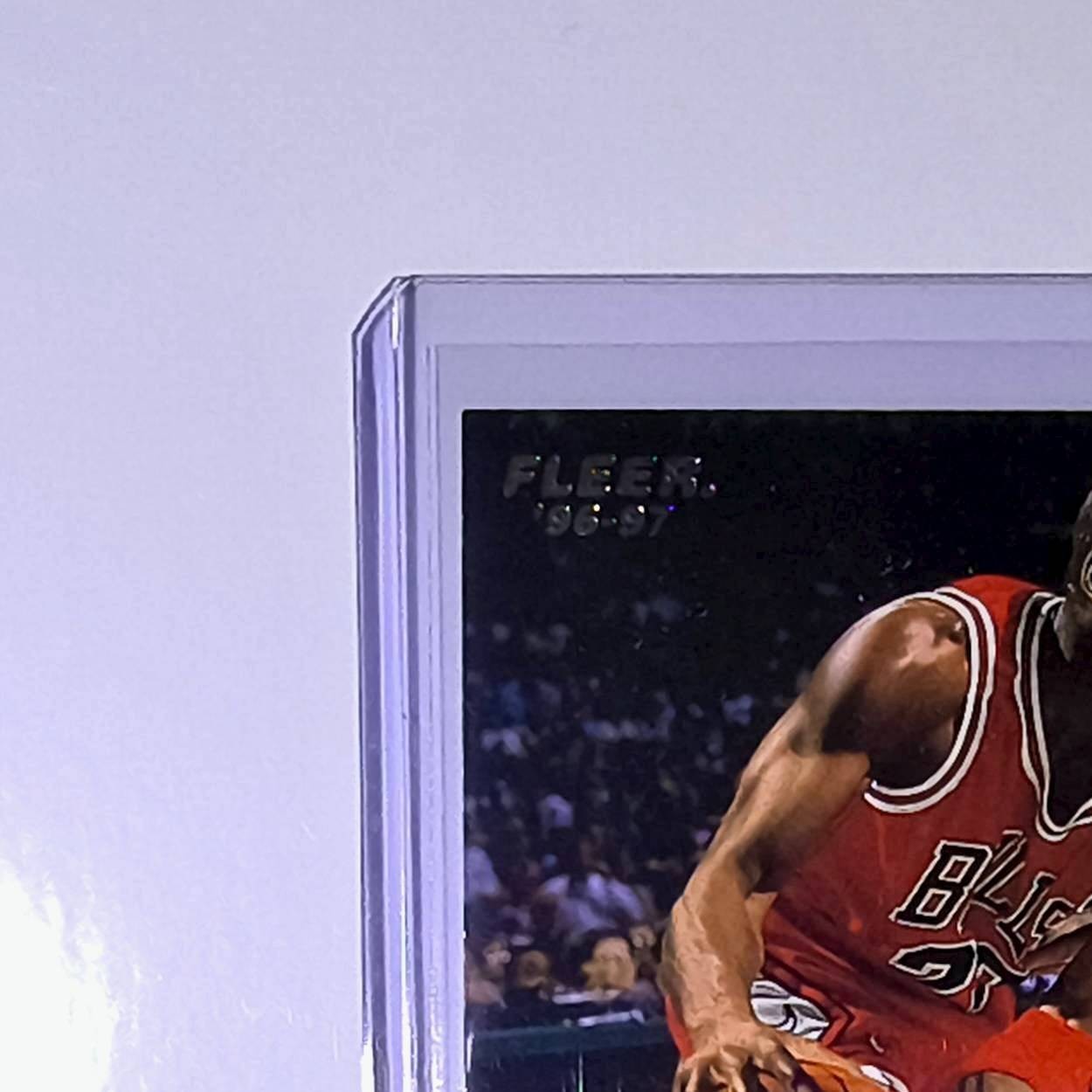 Michael Jordan 1996-97 Fleer #13 Basketball Card Chicago Bulls