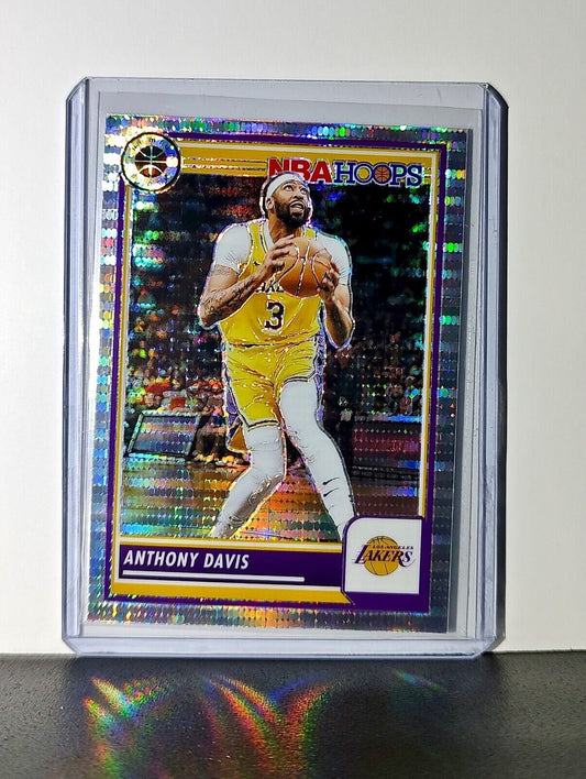 Anthony Davis 2023-24 Panini Premium NBA Hoops #177 Pulsar Prizm Lakers