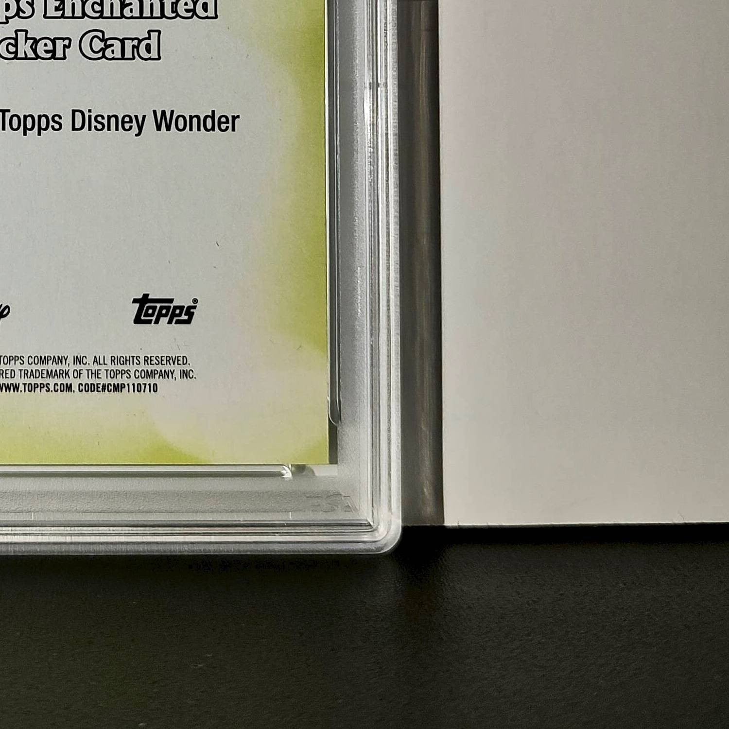 Raya 2025 Topps Disney #ES-24 Enchanted Sticker Card PSA 9