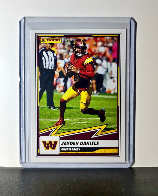 Jayden Daniels 2025 Panini NFL #1 Sticker Card Washington Commanders