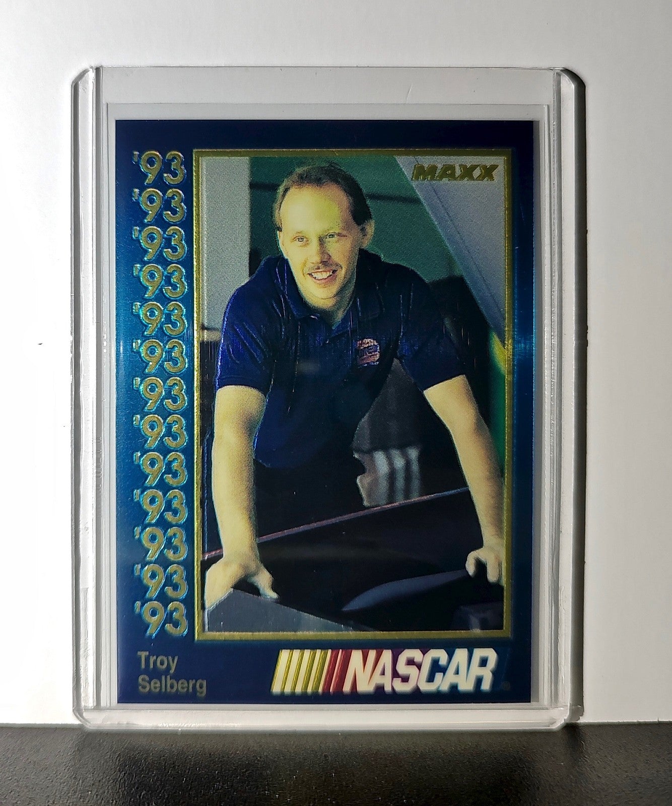 Troy Selberg 1993 Maxx Premier Plus Racing #159 NASCAR Card Lake Speed Racing