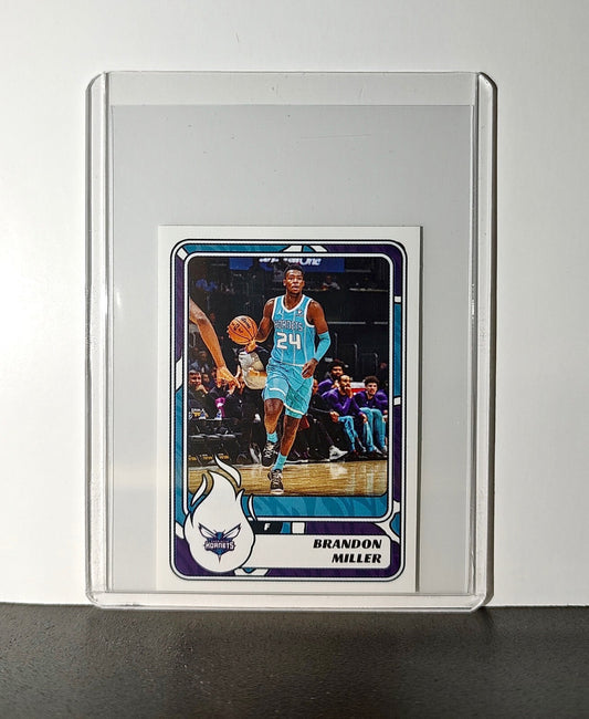 Brandon Miller 2024-25 Panini NBA #140 Sticker Card Charlotte Hornets