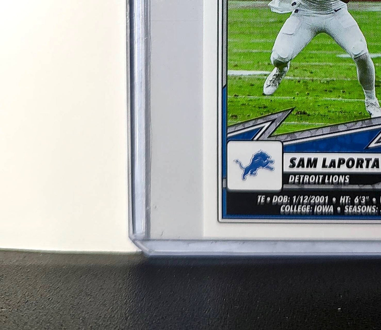 Sam LaPorta 2025 Panini NFL #382 Sticker Detroit Lions