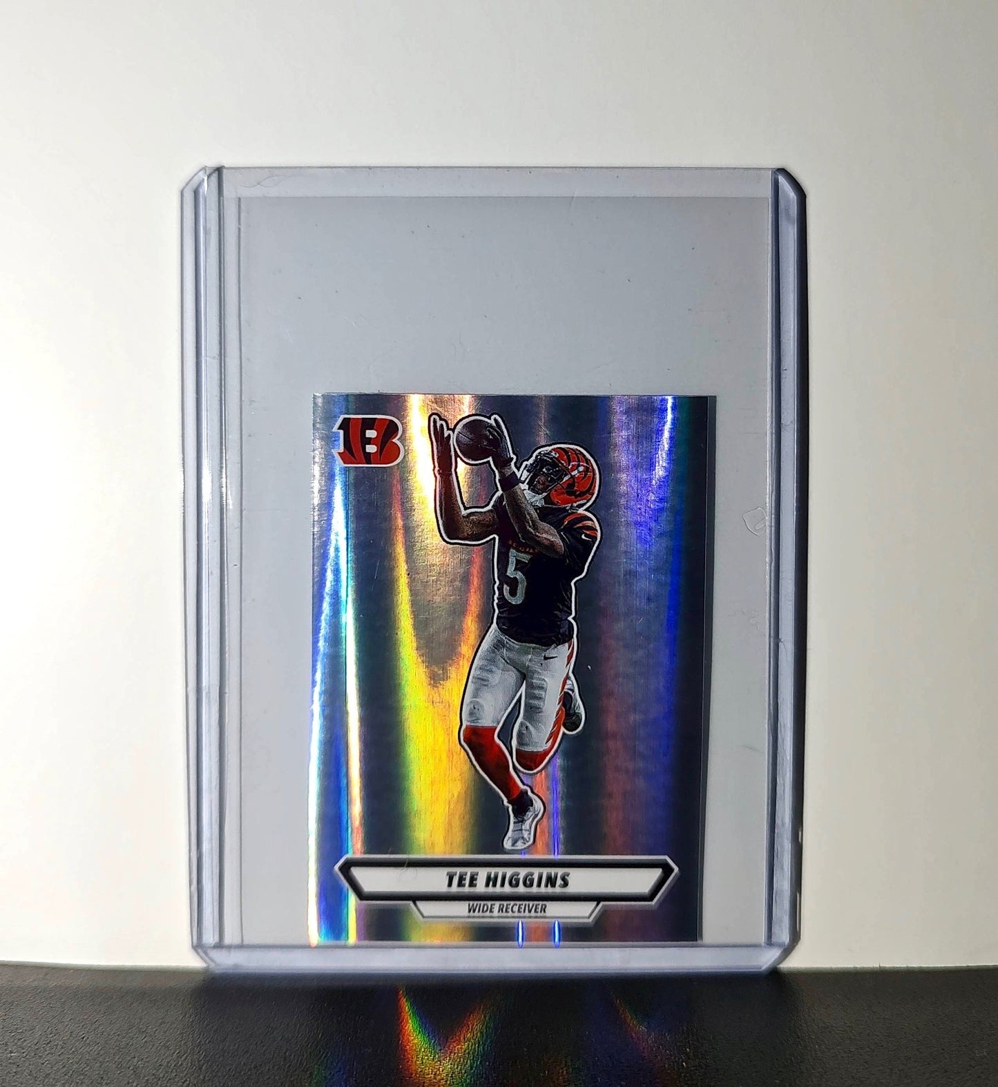 Tee Higgins 2025 Panini NFL #133 Foil Sticker Cincinnati Bengals