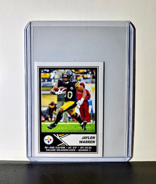 Jaylen Warren 2024 Panini NFL Sticker #157 Pittsburgh Steelers