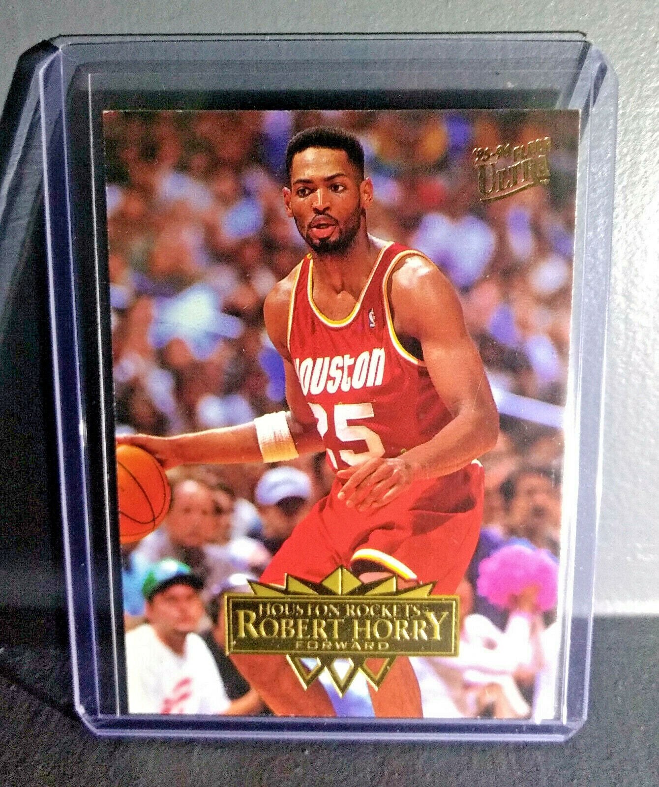 1995-96 Robert Horry Fleer Ultra #69 Basketball Card