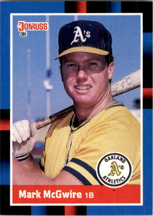 1988 Mark McGwire Donruss Baseball Card #256