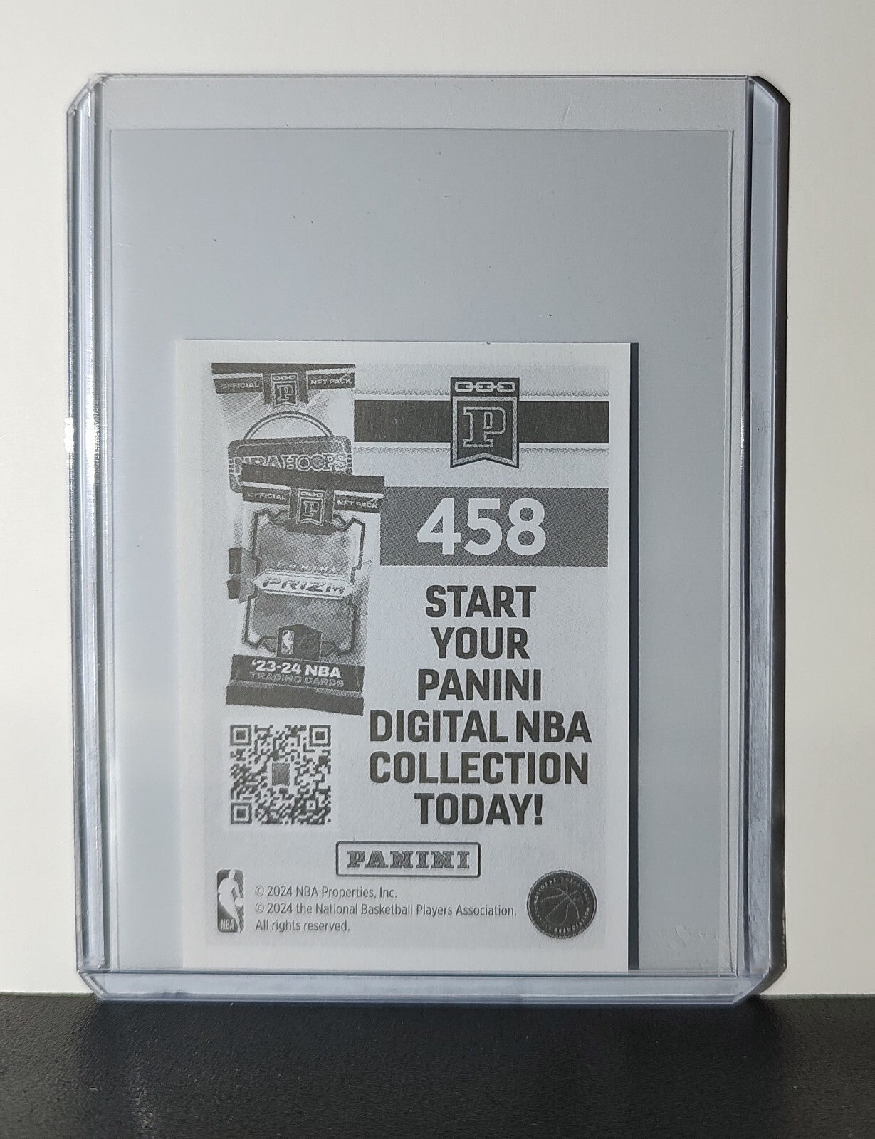 Keon Ellis 2024-25 Panini NBA #458 Sticker Card Sacramento Kings