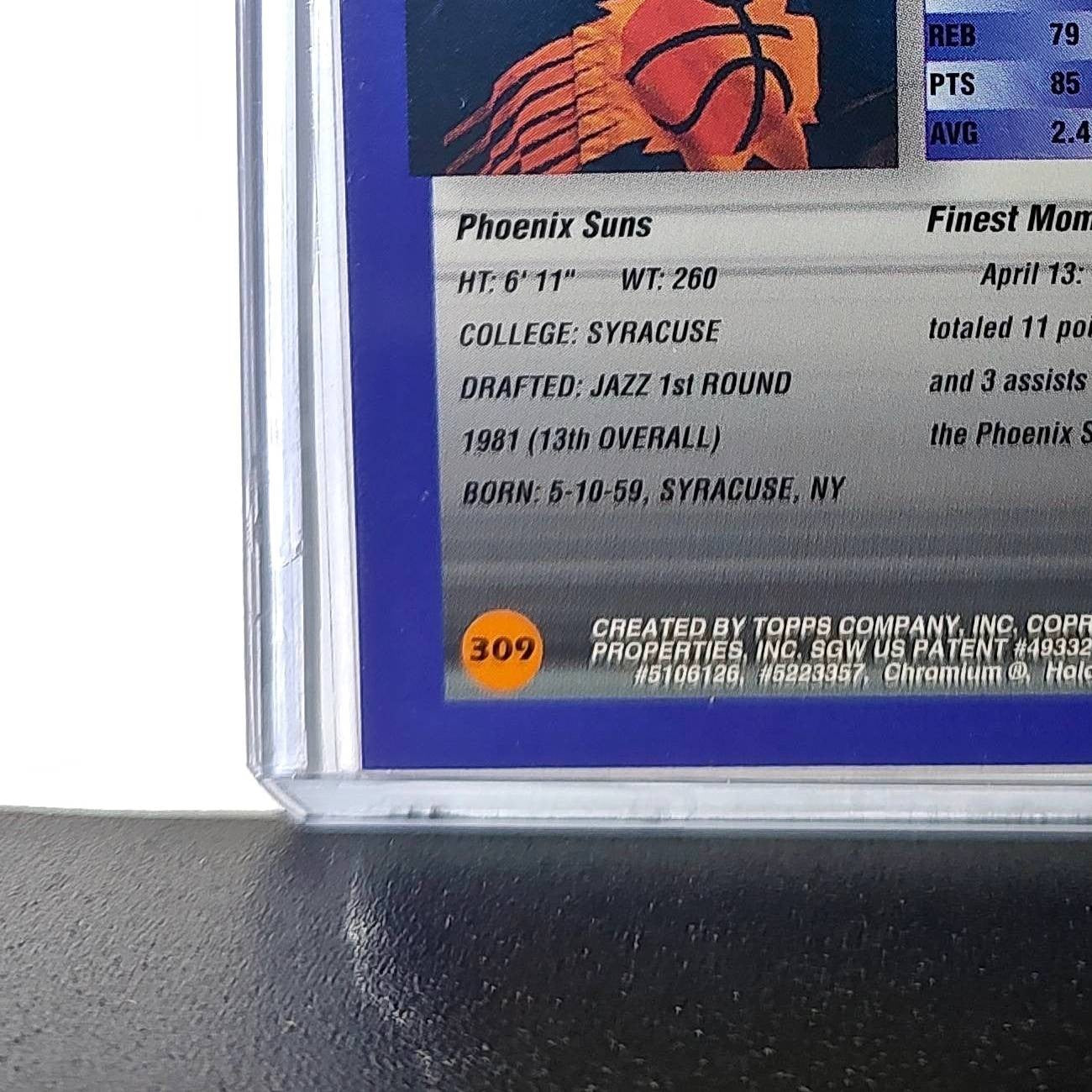 Danny Schayes 1994-95 Topps Finest #309 Basketball Card