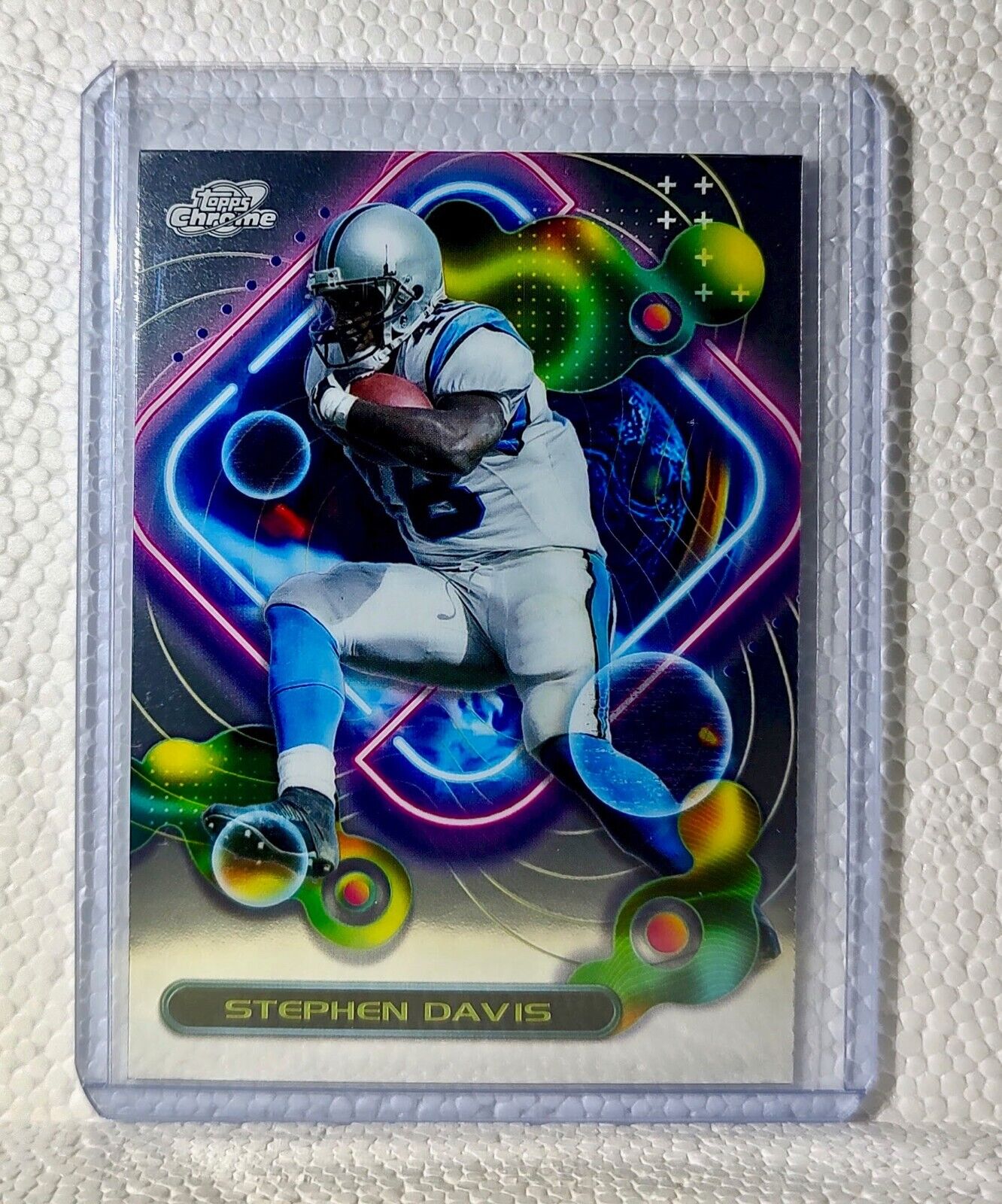 Stephen Davis 2023 Topps Chrome Cosmic NFL #260 Football Card Carolina Panthers