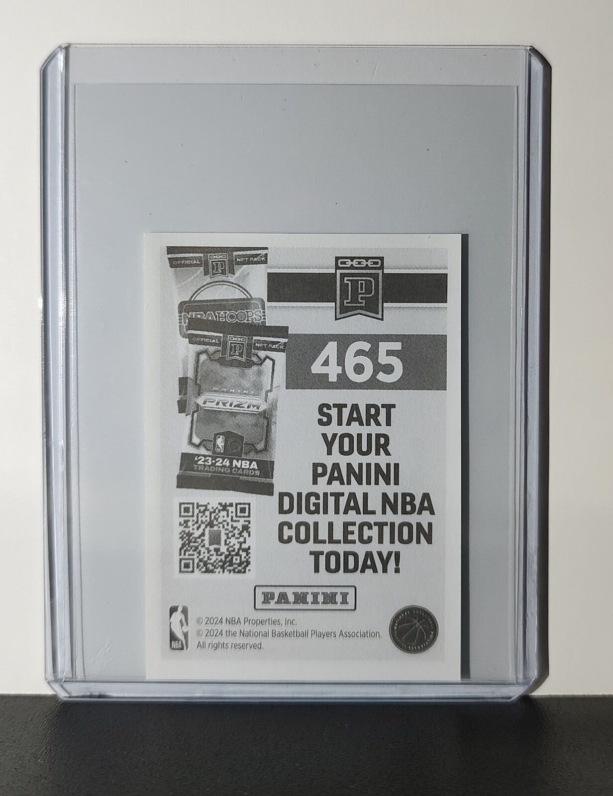 Keldon Johnson 2024-25 Panini NBA #465 Sticker Card San Antonio Spurs