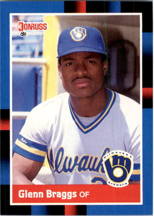 1988 Glenn Braggs Donruss Baseball Card #240