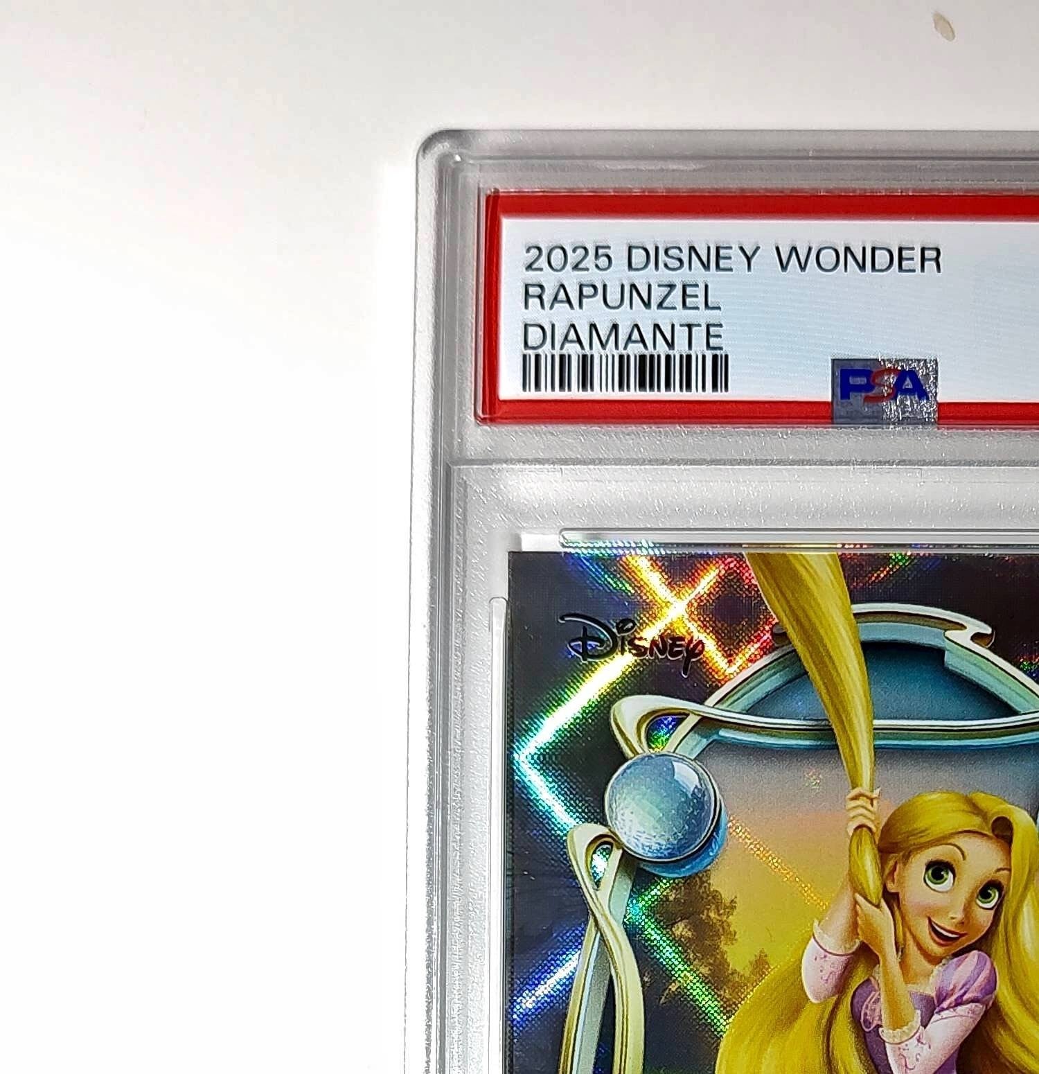 Rapunzel 2025 Topps Disney Wonder #74 Winter Variant Card Tangled PSA 10