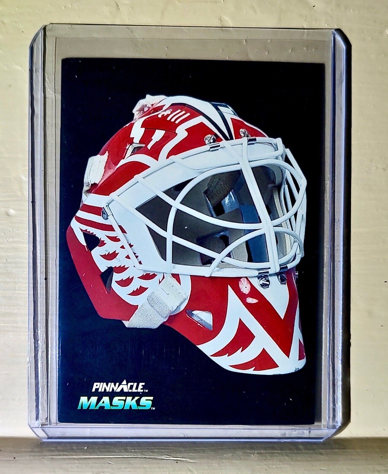 Tim Cheveldae 1992 Score Pinnacle Masks #269 Hockey Card Detroit Red Wings