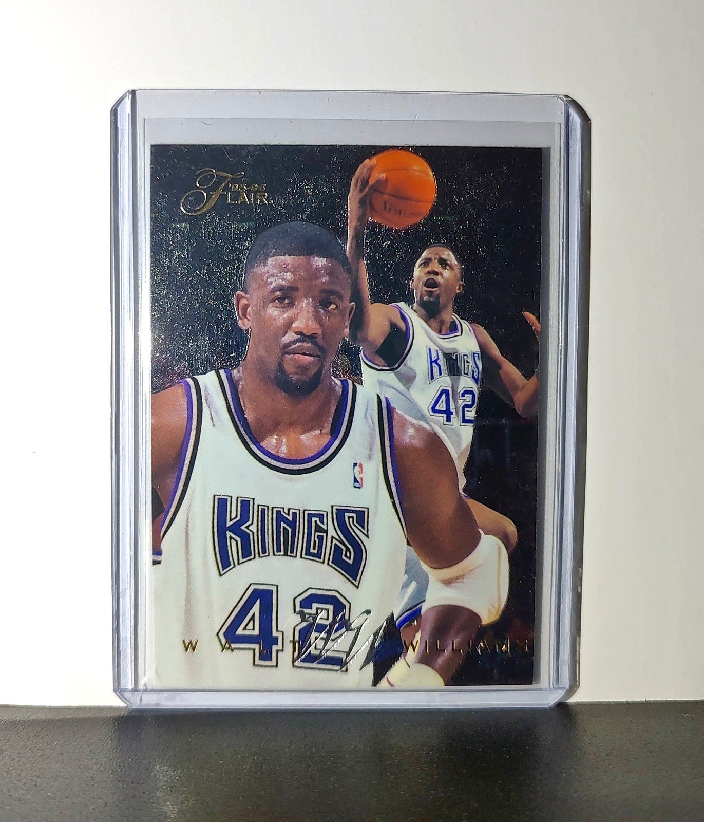 Walt Williams 1995-96 Flair NBA #120 Card Sacramento Kings