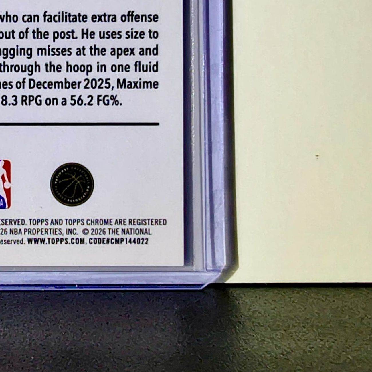 Maxime Raynaud Rookie 2025-26 NBA Topps Chrome Update X-Fractor #193 Card Kings
