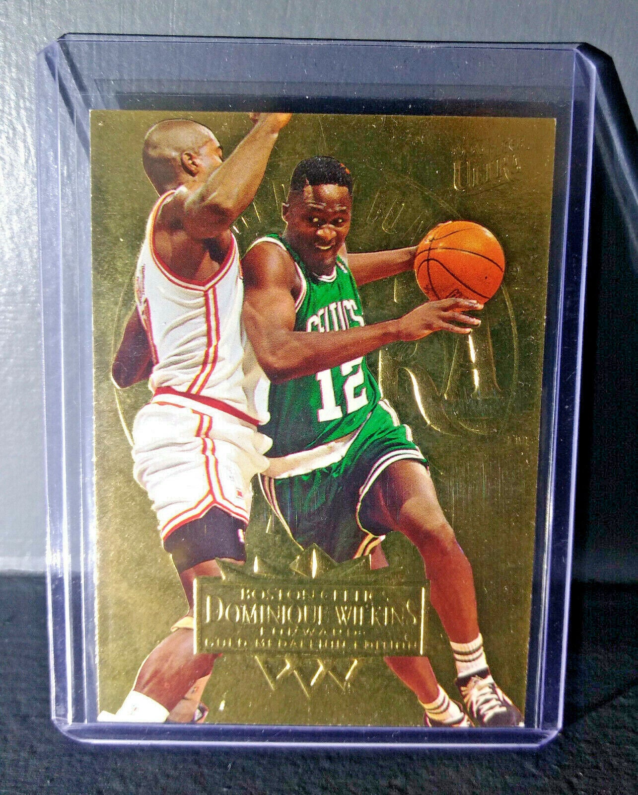 1995-96 Dominique Wilkins Fleer Ultra Gold Medallion #16 Basketball Card