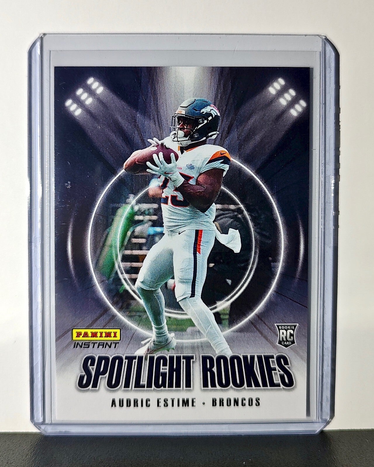 Audric Estime Rookie 2024 Panini Spotlight Rookies NFL #14 Card 1 of 1426