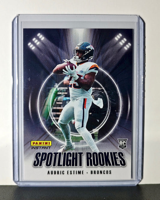 Audric Estime Rookie 2024 Panini Spotlight Rookies NFL #14 Card 1 of 1426