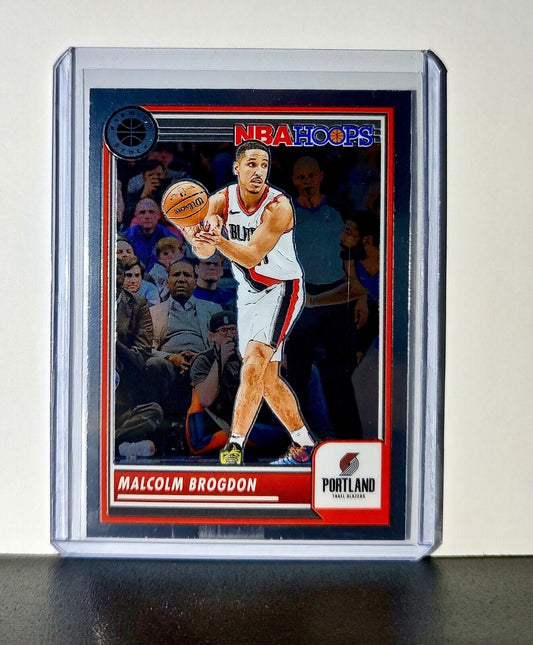 Malcolm Brogdon 2023-24 Panini Premium Stock NBA Hoops #220 Card Trail Blazers