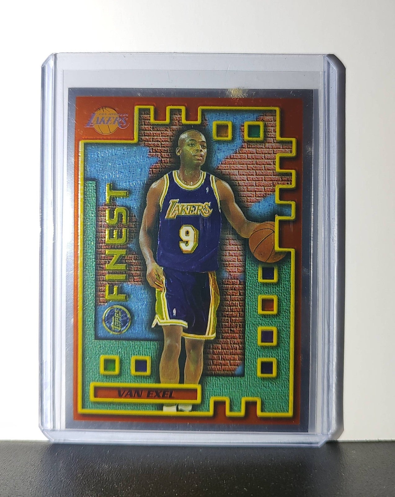 Nick Van Exel 1995-96 Topps Finest NBA #M35 Mysterly Lakers