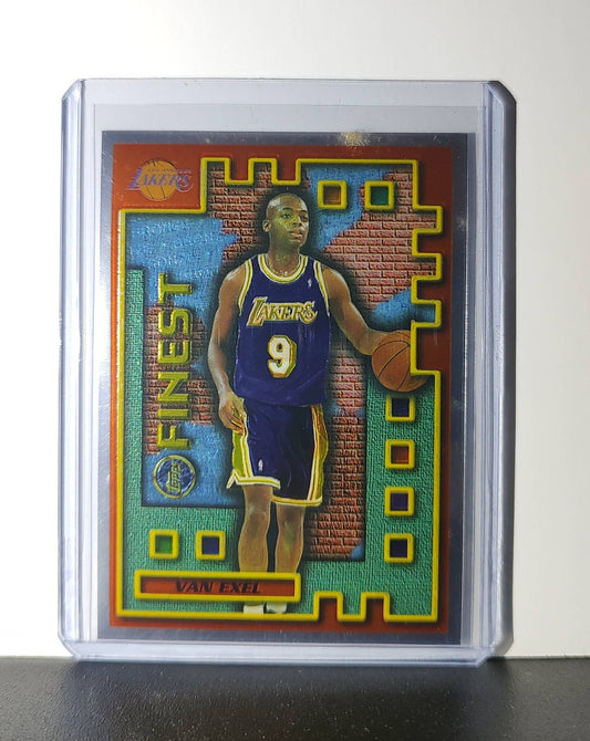 Nick Van Exel 1995-96 Topps Finest NBA #M35 Mysterly Lakers