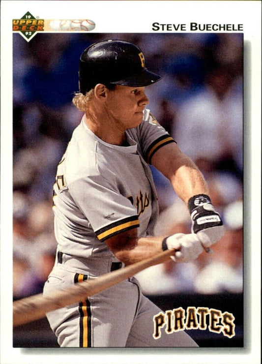 Steve Buechele 1992 Upper Deck MLB #488 Baseball Card Pittsburgh Pirates