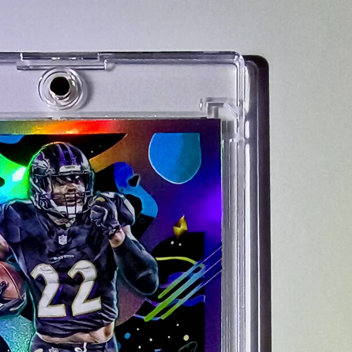 Derrick Henry 2025 NFL Topps Chrome Cosmic Refractor #8 Football Card Ravens